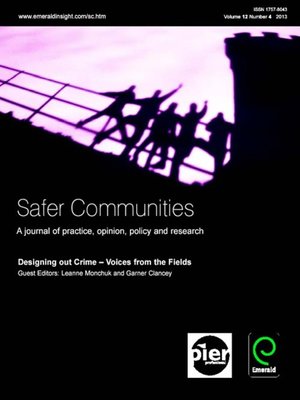 cover image of Safer Communities, Volume 12, Issue 4